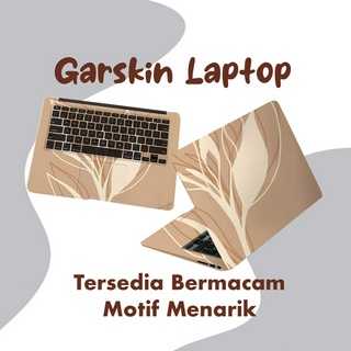 Garskin สติกเกอร์ ลายใบไม้นามธรรม สําหรับตกแต่งแล็ปท็อป