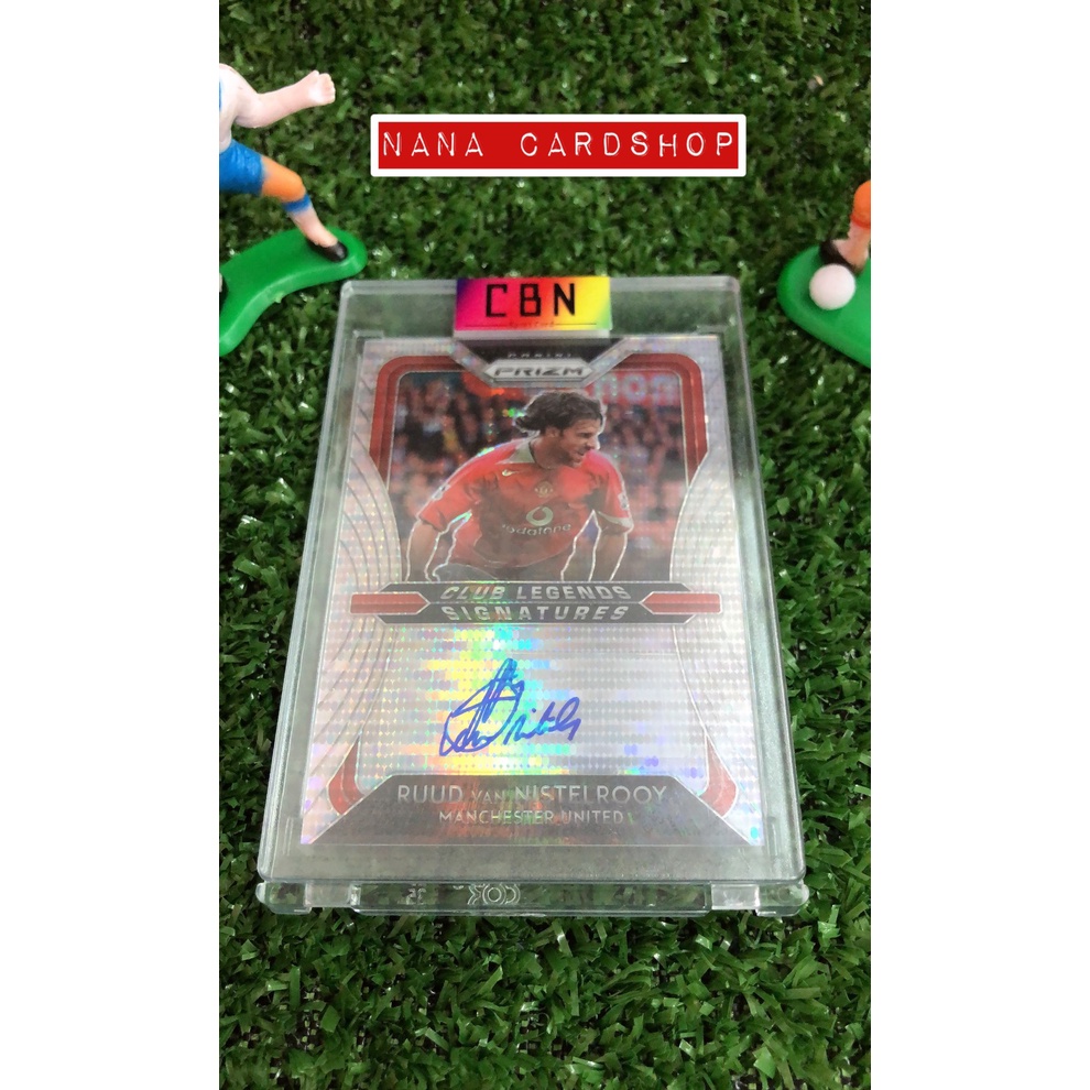 2020-21 Panini Prizm EPL Ruud Van Nistelrooy Breakaway Prizm Auto 086/100