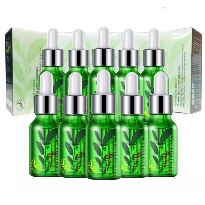 เซรั่มชาเขียว Rorec ชุด 10 ชิ้น ราคาสุดคุ้ม เซรั่มหน้าขาว หน้าใส หน้าเรียบเนียน ด้วยสารสกัดชาเขียว – โปรปัง