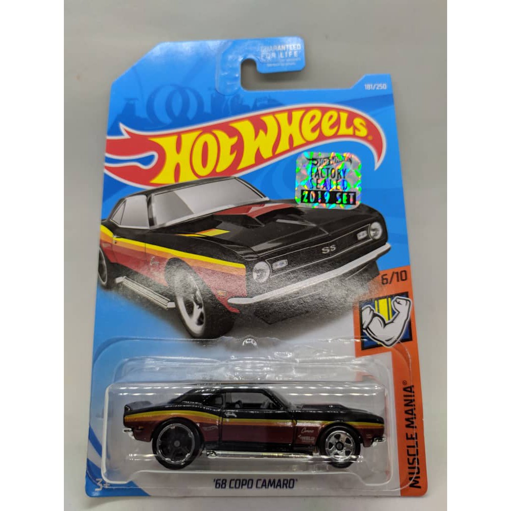 BA2282-HOT WHEELS- 68 Copo Camaro- Kroger Exclucive_Factory Sealed 2019 Set
