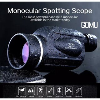 พร้อมส่ง ของแท้100% กล้องส่องทางไกล ตาเดียว GOMU 13X50 Binocular กันน้ำ เดินป่า ส่องนก