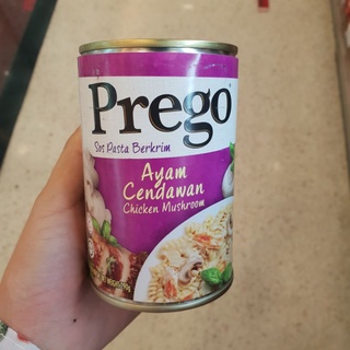 พรีโก้ ซอสพาสต้ารสไก่ผสมเห็ด Prego Chicken Mushroom Pasta Sauce 290g