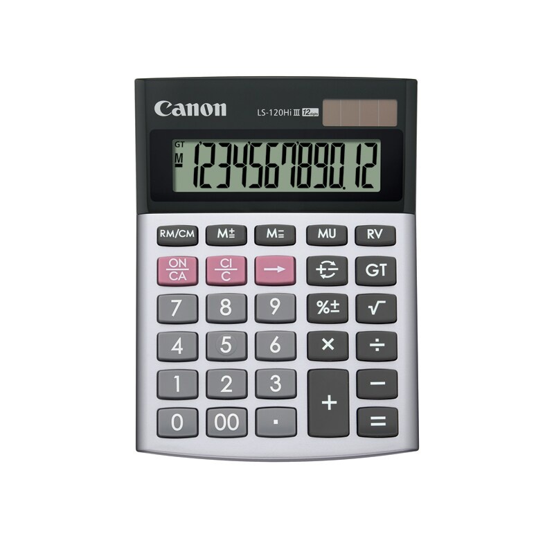LS-120Hi III เครื่องคิดเลข Canon 12 หลัก ของแท้ ของใหม่ ประกันศูนย์