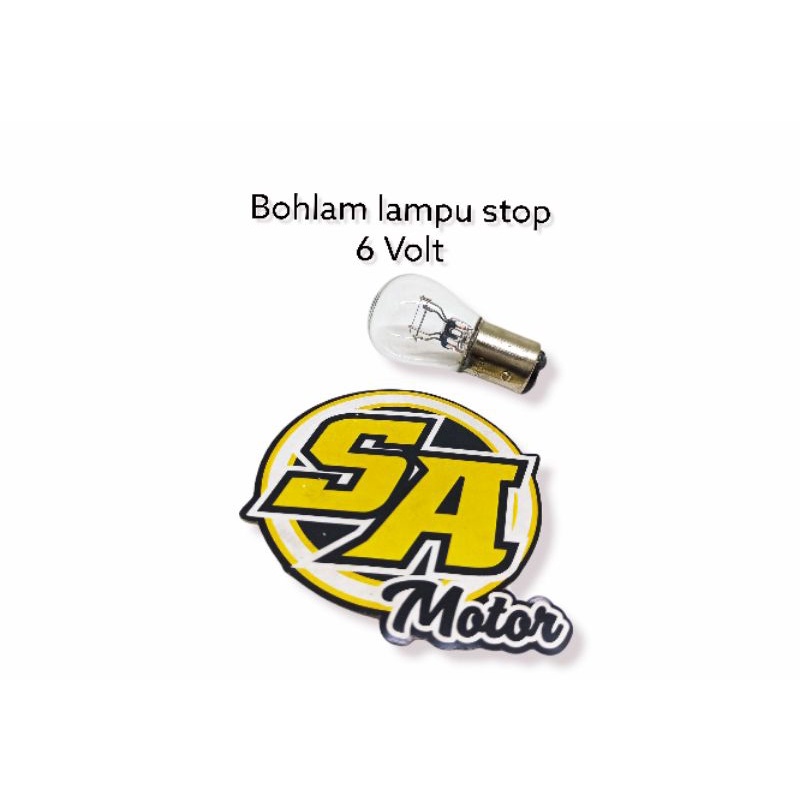 6 VOLT 10/3W REAR STOP โคมไฟหลอดไฟ HONDA WIN SUPERCUB V75 RX พิเศษ