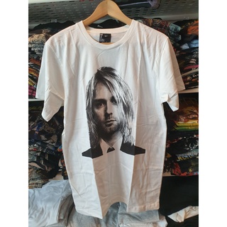 Kurt Cobain Nirvana T-shirt เสื้อยืด