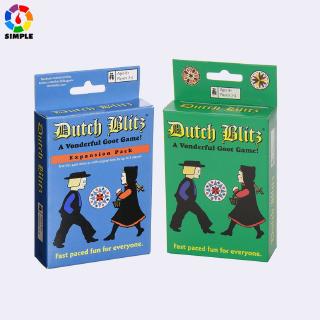 ชุดเกมส์การ์ด dutch blitz ชุดเกมส์การ์ด dutch blitz สีฟ้า