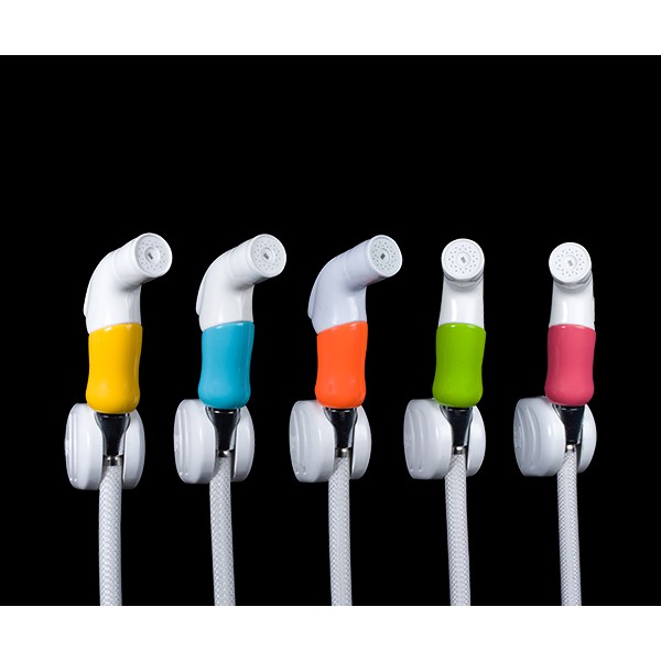 ชุดฉีดชำระ ชุดสายชำระ สายฉีดชำระ รุ่นเรนโบว์ ทน ราคาถูก !!  BC 5 มอก.1497-2548 ผลิตในประเทศไทย