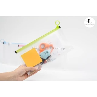 ซองซิป | Zipper Bag ขนาด A6, A5 และ A4 ขยายข้างได้ 3 ซม.