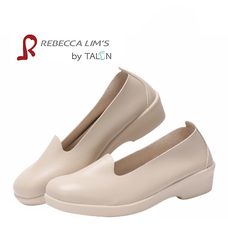 Rebecca Lim's by Talon รุ่น Seoul สีเบจ รองเท้าสุขภาพจากเกาหลี แก้ปัญหาสุขภาพเท้า รองช้ำ เท้าแบน อุ้