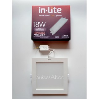 ดาวน์ไลท์ LED แผงไฟดาวน์ไลท์ INLITE 18w **รับประกัน**