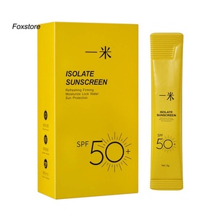 🔥พร้อมส่ง🔥กันแดด ISOLATE กันแดดซองพกพา ใช้สะดวกสบาย SPF 50PA+++ กันแดด ISOLATE ขนาด 3 g. 1ซอง  E16