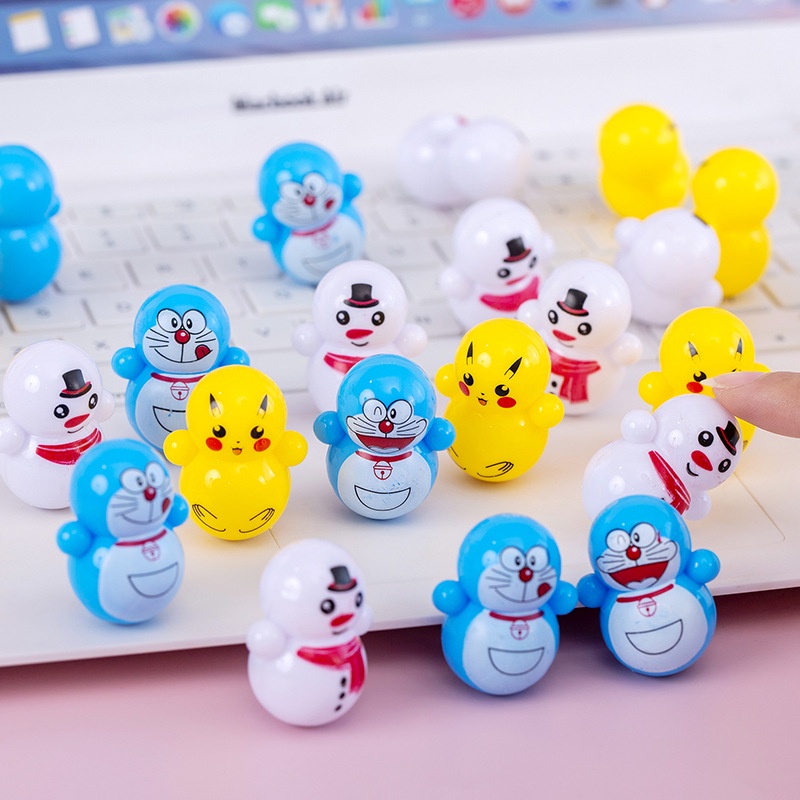 พร้อมส่ง ตุ๊กตาล้มลุก ตุ๊กตาล้มลุกจิ๋ว ตุ๊กตาจิ๋ว ของเล่น ของสะสมสุดน่ารัก กำลังฮอตในTiktok