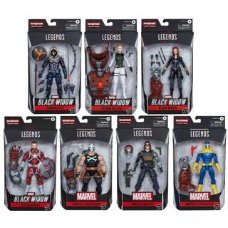 ของเล่นมาเวล ฟิกเกอร์ Marvel Legends BLACK WIDOW MOVIE Crimson Dynamo BAF SET