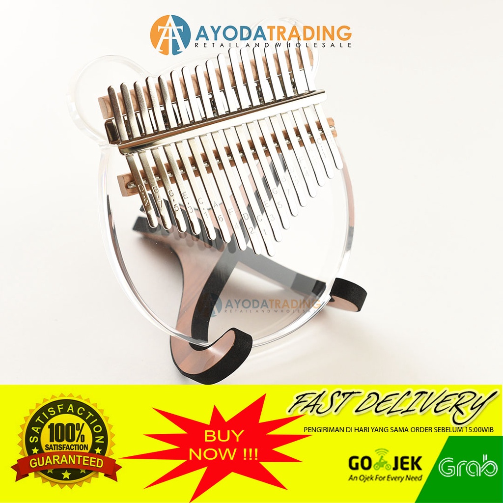 OEM KIMI อะคริลิคใส Kalimba อะคริลิค