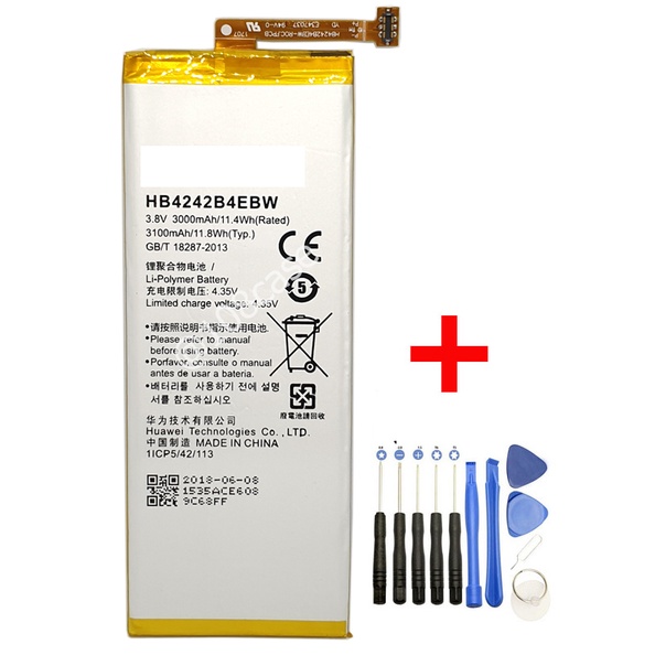 แบตเตอรี่ HB4242B4EBW หัวเว่ย Honor 4X ,Honor 6,Che1-CL20,Che1-CL10,che2-TL00M,Che2 L11,H60-L01,H60-
