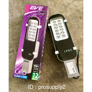 โคมไฟถนน EVE led street light mini 12w  dayligth/warmwhite