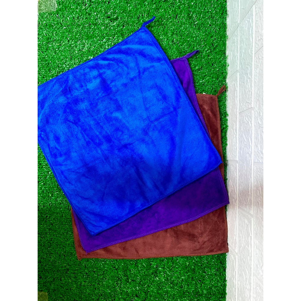 TOWEL MICROFIBER 40CMX40CM [TUALA MIKROFIBER] [FABRIC MICROFIBER] [CLOTH MICROFIBER]