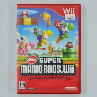 [00068] New Super Mario Bros. Wii (JP)(WII)(USED) แผ่นเกมแท้ มือสอง !!