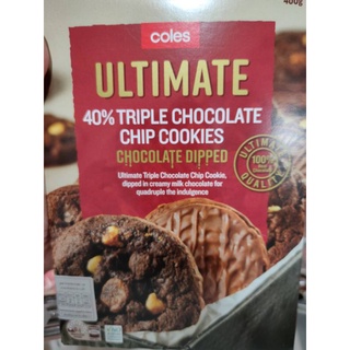 Ultimate 40% Triple Chocolate Chip​ Cookies