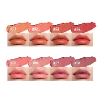 BABY BRIGHT เวลเวท เชอรี่บลอสซั่ม โทนสีส้มอิฐ LIP & CHEEK VELVET CHERRY BLOSSOM ขนาด 2.4G