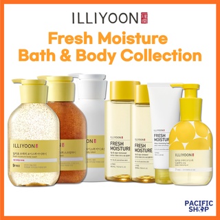 [ILLIYOON] Fresh Moisture Bath and Body Collection (Body Wash, Body Lotion, Scrubwash, Lip and Eye Make-up Remover, Deep Cleansing Oil, Deep Cleansing Foam)