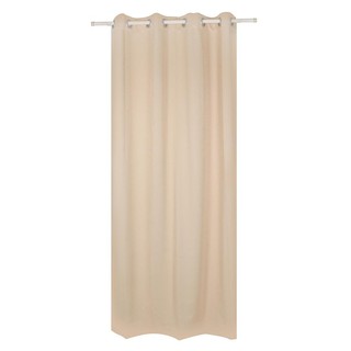 🔥ยอดนิยม!! ผ้าม่าน EYELET HOME LIVING STYLE GEETA UV 140X220 ซม. สีครีมCURTAIN GEETA UV 140X220 CREAM HLS ผ้าม่านและมู่ล