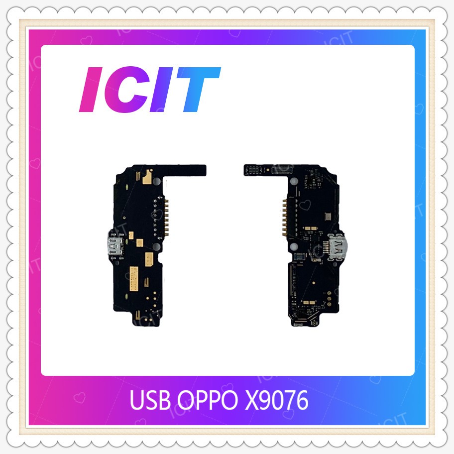 USB OPPO Find 7 / X9076 อะไหล่สายแพรตูดชาร์จ แพรก้นชาร์จ Charging Connector Port Flex Cable（ได้1ชิ้นค่ะ) ICIT-Display