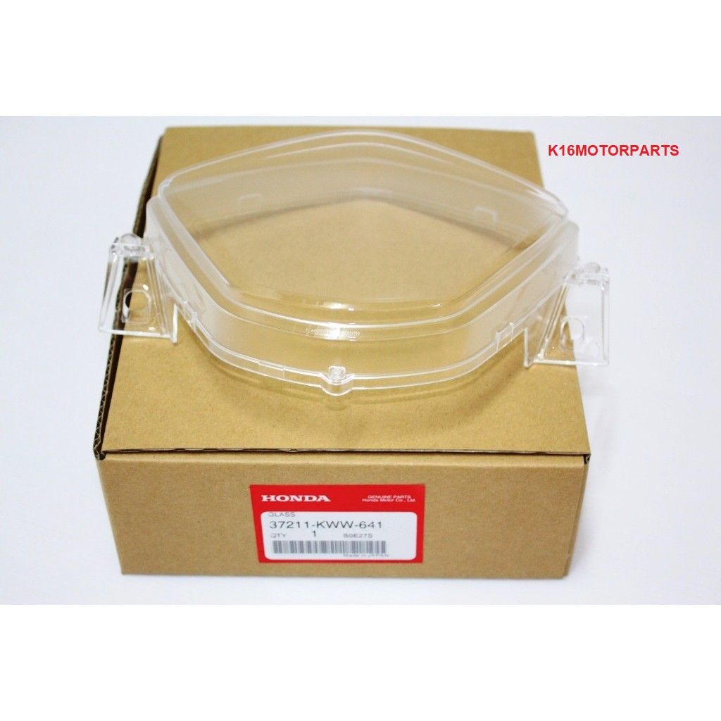 ฝาครอบเรือนไมล์ / กระจกไมล์ รุ่น เวฟ110i WAVE110I ปี 2009-2018 # 37211-KWW-641 # ของแท้เบิกศูนย์ HONDA