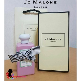 Jo Malone Green Almond &amp; Redcurrant Cologne 100 ml. ( พร้อมกล่อง/โบว์+ถุงกระดาษ )