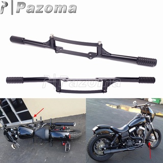 PA V4 Peg Crash Bar สำหรับ Harley Dyna Street Bob Low Rider Wide Glide 2016-Up Highway Peg X8