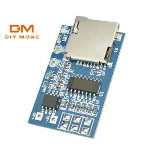 Diymore Gpd2846A บอร์ดโมดูลถอดรหัสการ์ด Tf Mp3 2W สําหรับ Arduino