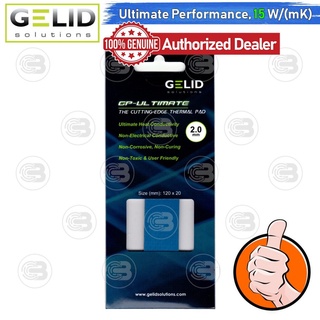 [CoolBlasterThai] Gelid GP-ULTIMATE Thermal Pad (1 PCS) 120x20 mm./2.0 mm./15.0 W/mK (TP-GP04-R-D)