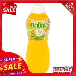 กาโตะน้ำส้ม25%+วุ้นมะพร้าว 320มล.KATO ORANGE JUICE25% +NATA DE COCO 320ML