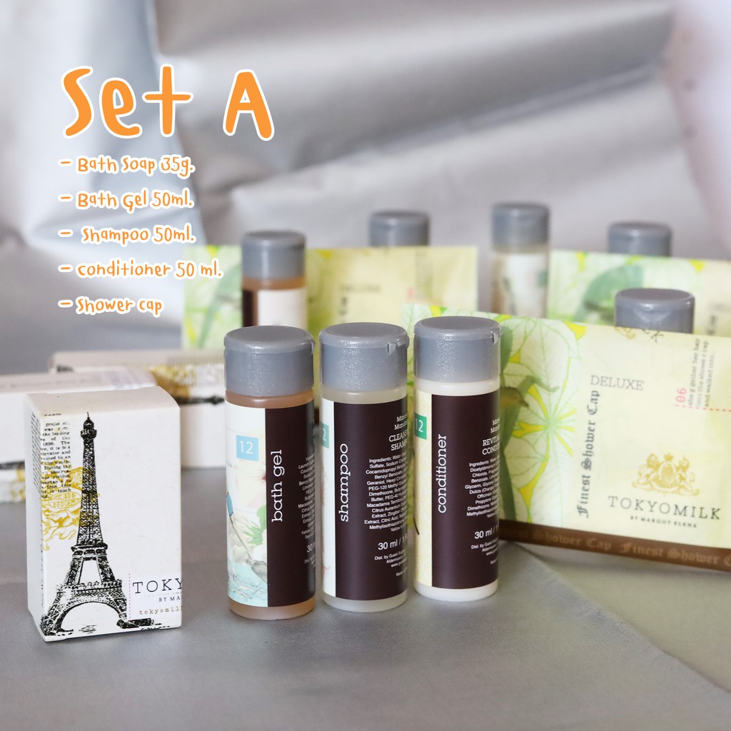 Tokyo Milk by Margot Elena amenity travel set สูตร Mimosa Mandarin