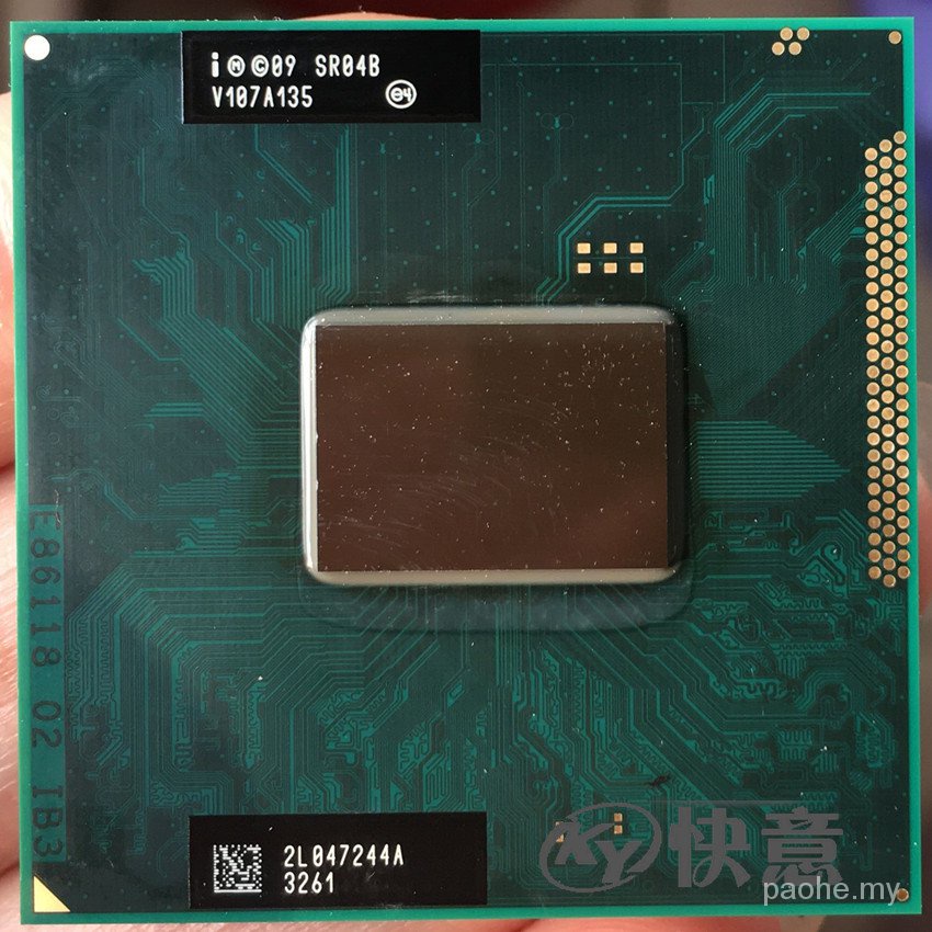 Intel Core i5-2410M i5 2410M SR04B 2.3 GHz Dual-Core Quad-Thread CPU โปรเซสเซอร์ 3M 35W ซ็อกเก็ต G2 