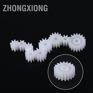 Zhongxiong เกียร์หนอนพลาสติก 11 ชิ้นสําหรับเครื่องบินรถยนต์รถบรรทุกหุ่นยนต์