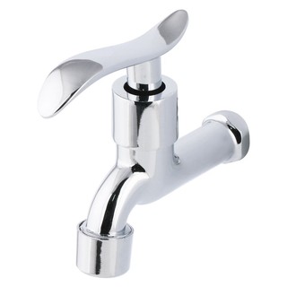 ก๊อกล้างพื้น 1 ทาง HOEN EN-8902 สีโครม ก๊อกล้างพื้น ก๊อกน้ำ ห้องน้ำ WALL FAUCET HOEN EN-8902 CHROME