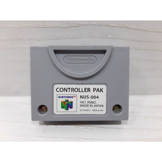 N64 Nintendo Controller Pak Memory Mem เมม เซฟ