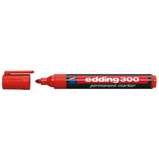 edding 300 : ปากกามาร์กเกอร์ (แดง)