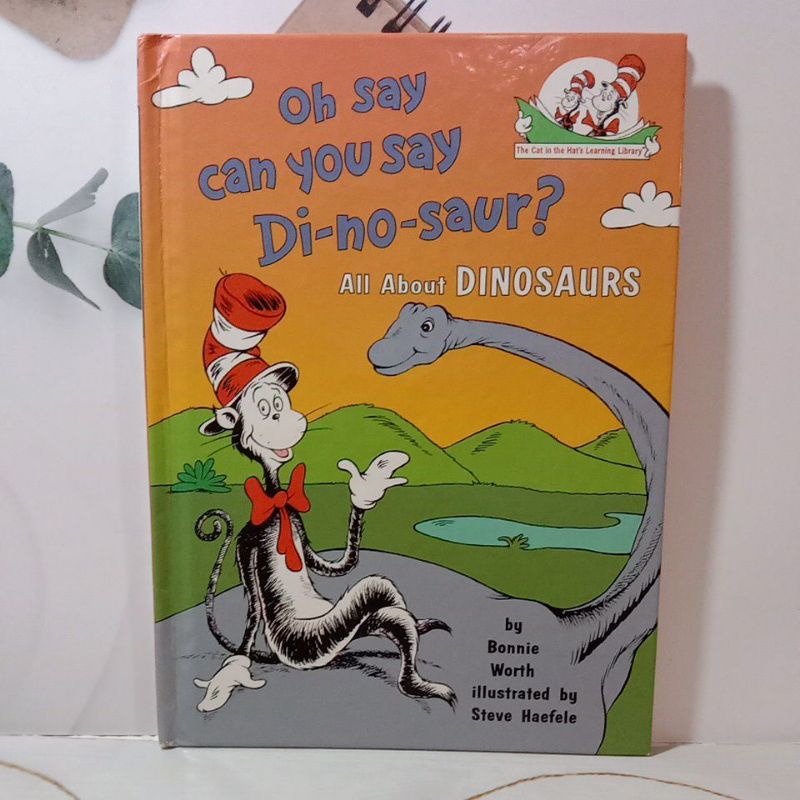 oh say can you say Di-no-saur? ปกแข็ง มือสอง-be4/1