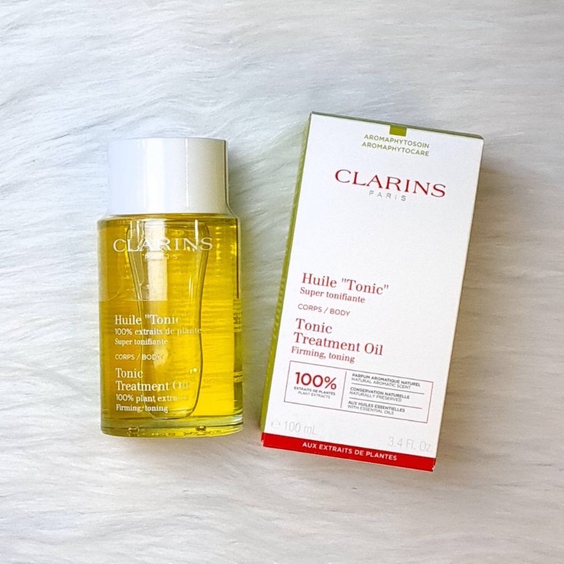 Clarins body tonic oil