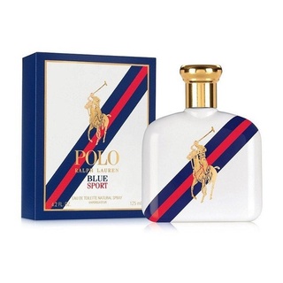 Ralph Lauren Polo Blue Sport For Men EDT 125 ml. กล่องซีล ป้ายไทย