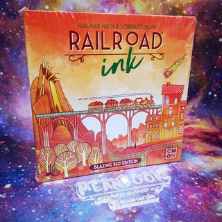 Railroad Ink : Blazing Red Edition Board Game