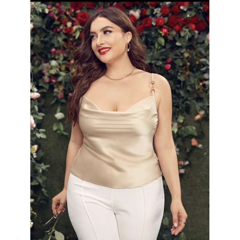 สายเดี่ยว ผ้าซาติน SHEIN size 0XL