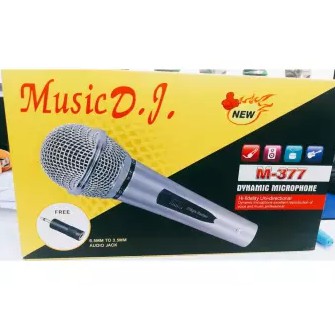 ลดราคา Music DJ ไมค์สาย M-377 สายยาว 5 เมตร/พร้อมส่ง #ค้นหาเพิ่มเติม ปลั๊กแปลง กล่องใส่ฮาร์ดดิสก์ VGA Support GLINK Display Port