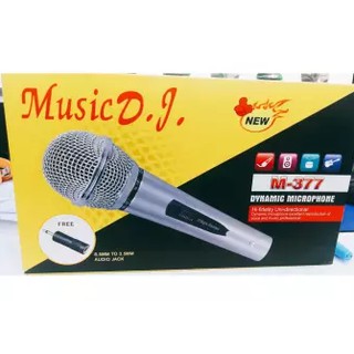 Music DJ ไมค์สาย M-377 สายยาว 5 เมตร/พร้อมส่ง