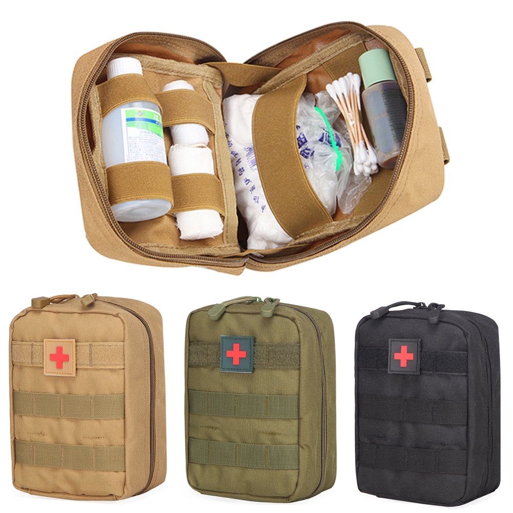 ชุดกระเป๋าปฐมพยาบาลฉุกเฉิน Molle EMT สําหรับตั้งแคมป์ เดินป่า