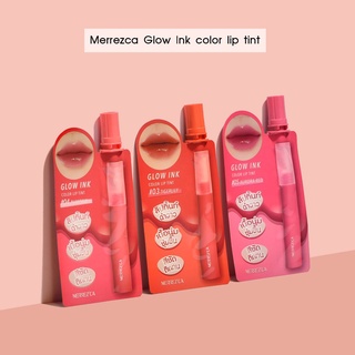 Merrezca Glow Ink tint color แบบซอง