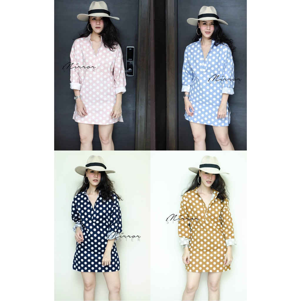 LEE Polka DOT DReSS SHiRT