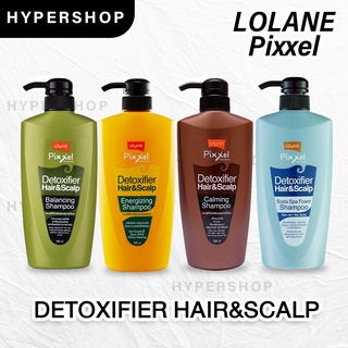 ส่งไว รวมสูตร  LOLANE PIXXEL DETOXIFIER HAIR AND SCALP SHAMPOO แชมพู ดีท็อกซ์ โลแลน ยาสระผม